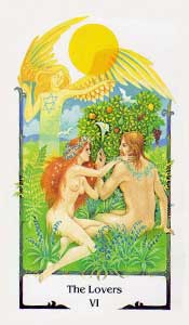 Lovers by Old Path Tarot